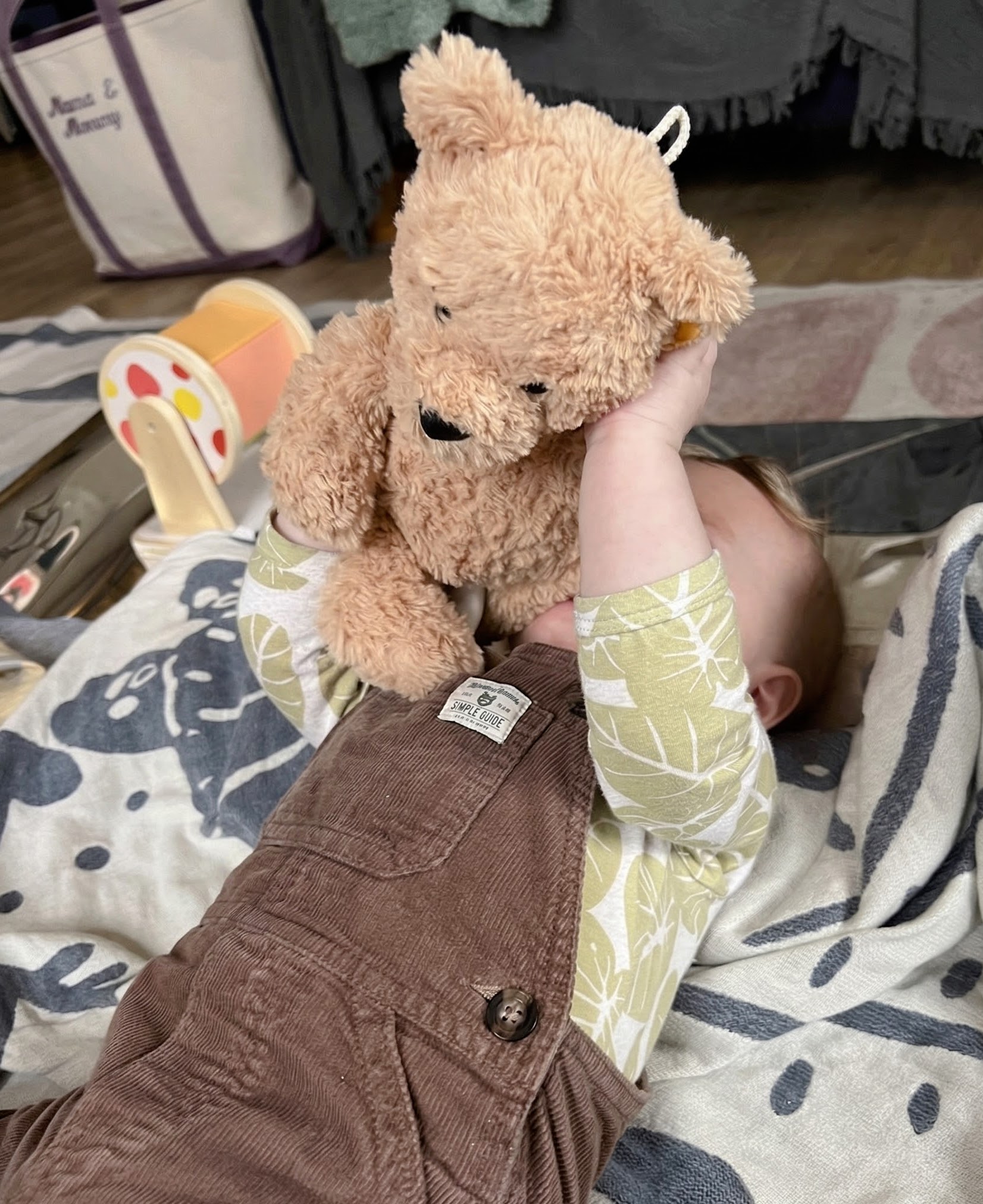 Child with a teddy bear  -  the BEAR Program