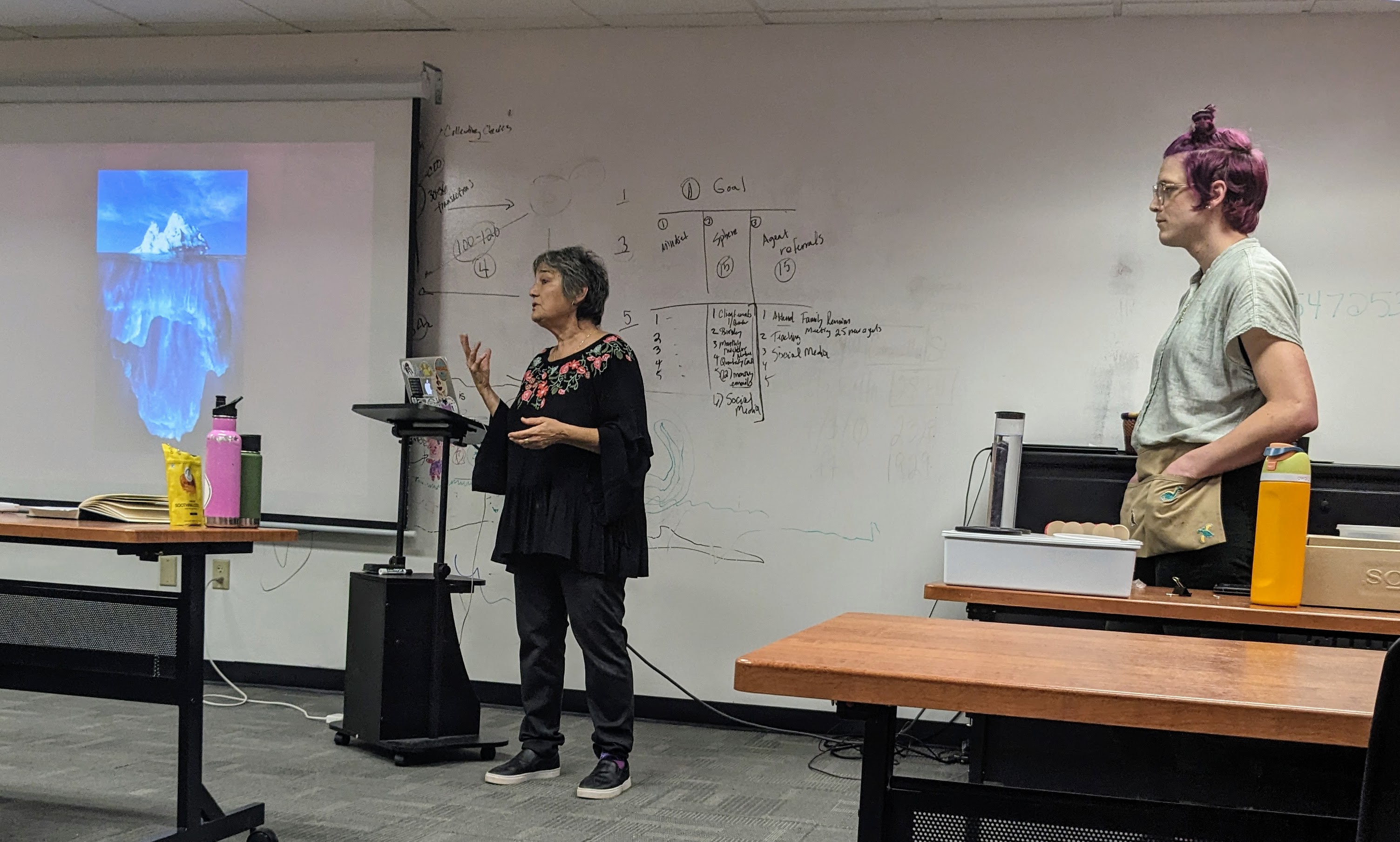 Coaching and reflective supervision session